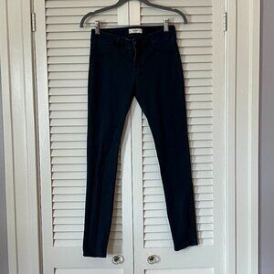 Abercrombie & Fitch skinny stretch denim navy 2 women